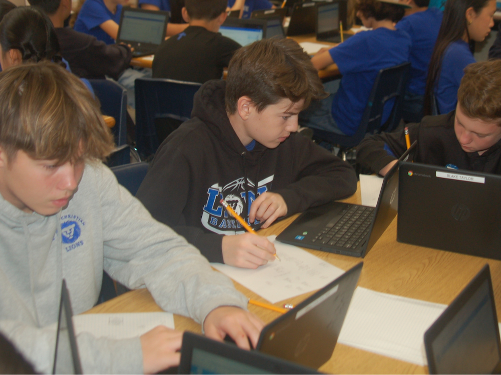 Friends Christian School students compete in ACSI Math Olympics
